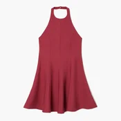 Cropp - Glatka mini haljina - bordo