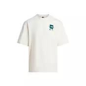 THE NORTH FACE Majica M EXPLORE SS TEE OVERSIZED temno zelena/bela