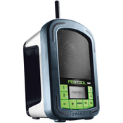 Festool BR 10 DAB+ Sysrock gradilišni s radio Bluetooth® zvucnikom solo torbu, ukljucujuci 202111