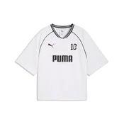 PUMA Sport Relaxed Jersey Women, Seasonal, White, L