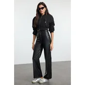 Trendyol Milla ženske pantalone Twoaw25Pl00068, crna-crna