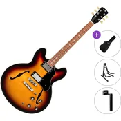 PSD Guitars SH-100 Basic SET Vintage Sunburst Jazz kitara (polakustična)