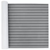 Prostirka za camce Svijetlo siva i crna 240 x 90 cm EVA