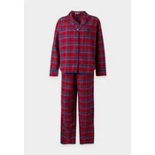 TOMMY HILFIGER Pižama Essential mornarska/ciklama/rdeča/bela