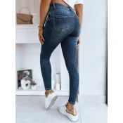 Womens denim trousers DIRIA, navy blue, Dstreet
