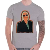 Paul Weller Illustration Key Lines Grey L Majica