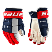Hokejske rokavice Bauer Pro Series Navy/Red/White Intermediate 12 palcev