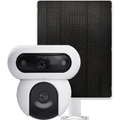 EZVIZ IP kamera HB90 komplet/ PTZ/ Wi-Fi/ 2x 4Mpix/ zaščita IP65/ dvojni objektiv 2,8 + 6 mm/ H.265/ IR do 35 m/ + 8W sončna plošča