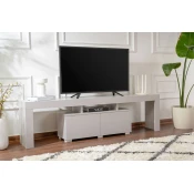 Hanah Home TV Komoda Enclave, 180x50x31.3cm, Svetlosiva