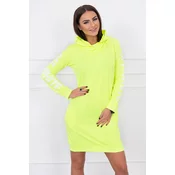 Dress Off White Yellow Neon