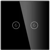 Exeshop wi-fi pametni prekidac 2g tuya crni nn (WiFi touch switch) ( ss014 )