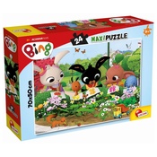 Lisciani Puzzle Bing Gledamo prirodu, 24 dijelova
