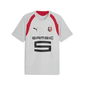 PUMA Stade Rennais Training Jersey Men, Sport, Cool Light Gray/Red, XXL