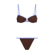 LSCN by LASCANA Bikini temno rjava