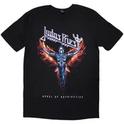 Judas Priest Angel Of Retribution Tracklst (Back Print) Black L Majica