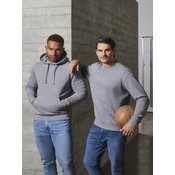 Authentic Russell Grey Mens Hoodie
