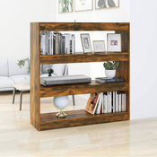 Ormaric / sobna pregrada boja dimljenog hrasta 100x30x103 cm