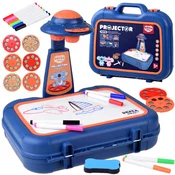 Set s projektorjem v kovčku blue