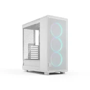 Kuciste FractalDesign Epoch White TG RGB Clear tint, FD-C-EPO1A-05
