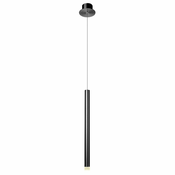 Redo 01-2045 - LED luster na sajli MADISON LED/4W/230V crna