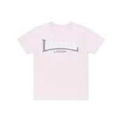 LONSDALE Majica temno siva/rosé/bela
