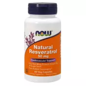NOW FOODS prehransko dopolnilo Naravni resveratrol 50 mg, 60 kapsul