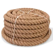 Vidaxl Vrv iz 100 % jute 10 mm 250 m
