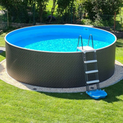 MOUNTFIELD Porodični bazen ratan 360x120cm Azuro Wood