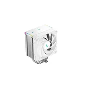 Hladilnik za procesor DeepCool AK500S DIGITAL SE WH, 120mm, ARGB, LCD, bel