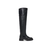Calvin Klein Visoki Škornji Chunky Otk Boot Nappa HW0HW03184 Črna