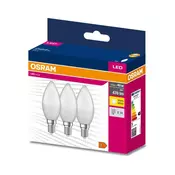SET 3x LED sijalica B38 E14/4,9W/230V 3000K - Osram