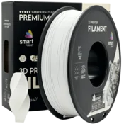 Smart Print 5x PLA Meta Bela Filament 1.75 mm - Smart Print Biološko Razgradljiv PLA (1kg Kolut)