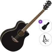 Yamaha APX600 Standard SET Black Elektroakustična jumbo