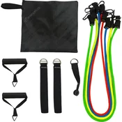 Energetics FITNESS TUBES SET 1.0, set fitnes, multikolor 421402