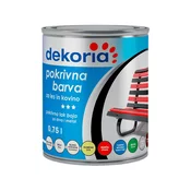 POKRIVNA BARVA ZA LES IN KOVINO DEKORIA ZELENA 0,75l | Topdom
