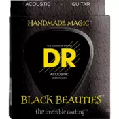 DR K3 Black Beauties Acoustic BKA-11 Žice Za Akustičnu Gitaru