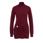 WE Fashion Pulover vinsko rdeča
