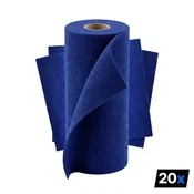 One MIKROFIBRE ROLICE 20 KOSOV 30X30CM BREZŠIVNE, BREZPRAŠNE ZA AVTO DETAILING