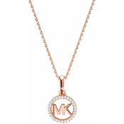 Michael Kors Lančić Logo Charm Neck MKC1108AN721 Zlatna