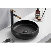 Umivalnik Kimic Round 41 Black Mat