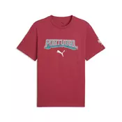 PUMA Portugal ftblCulture Tee Men, Football, Club Red/White, L