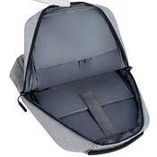 NCC-15-KLB011 Gembird Ranac poslovni Sivi za laptop 15,6inc 41x28x12cm USB konektor