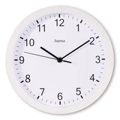 Hama Stenska ura Elba, 25 cm, bela