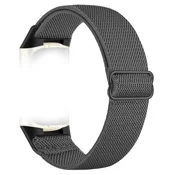 INF Najlonski pašček za uro Fitbit Charge 5/6 DarkGrey, (21605647)