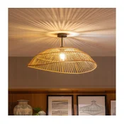 Brilagi - LED pritrjena stropna svetilka CERIA BOHO 1xE27/60W/230V, premer 70 cm, črna/rjava