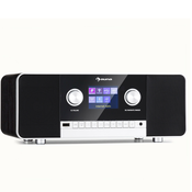 Auna Connect 120 MKII, internet radio, Bluetooth, WLAN, DAB/DAB+, USB, AUX