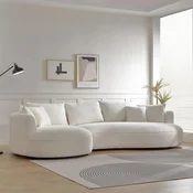 ATELIER DEL SOFA Ugaona garnitura Venedik Left White
