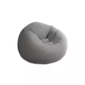 Fotelja Beanless Bag - Svijetlo siva - PVC - 71 cm - 114 cm - 114 cm - 136 kg