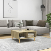 Stolic za kavu boja hrasta sonome 60x60x30 cm konstruirano drvo