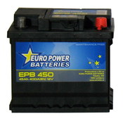 EURO POWER BATTERIES akumulator EPB450 (AH45, D, 400A)